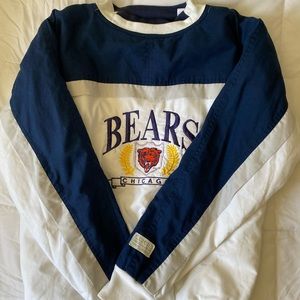 Vintage Chicago Bears pull-over Jacket